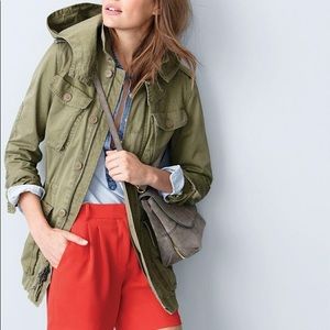 J Crew Boyfriend Fatigue Jacket (Utility)